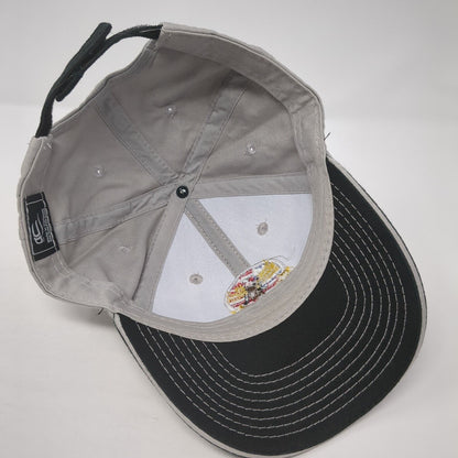 Best Little Derby In The West Strapback Hat Black OS Adjustable Embroidered OC