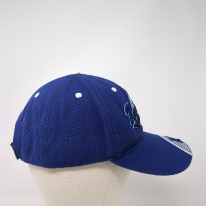 KC Kansas City Strapback Hat Blue One Size Adjustable Embroidered Sam's Cap