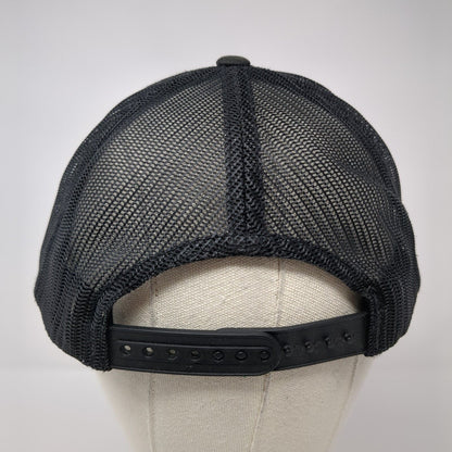 Mountain Snapback Trucker Hat Camouflage OS Adjustable The Classics Yupoong