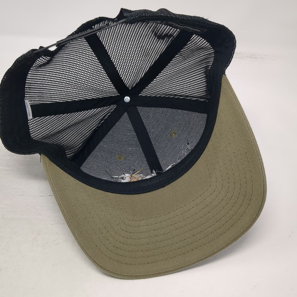 Richardson Trucker Hat Green One Size The Bite Trucks Taps Tumalo Mesh Snapback