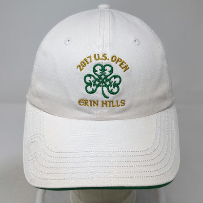 USGA Baseball Cap White One Size 2017 U.S. Open Erin Hills Clover Member Hat