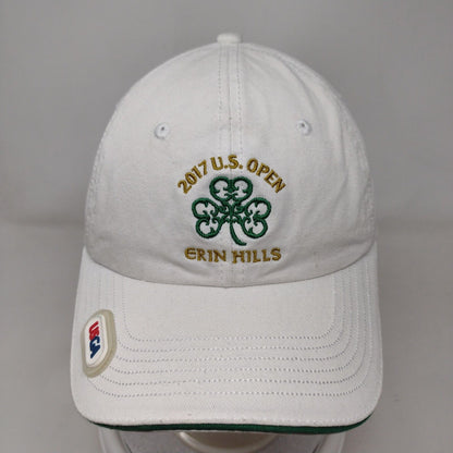 2017 US Open Erin Hills Slideback Hat White One Size Solid USGA Member