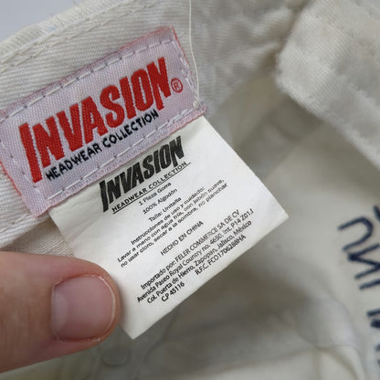 Invasion Baseball Cap White One Size Puerto Vallarta Unlimited Vacation Club Hat