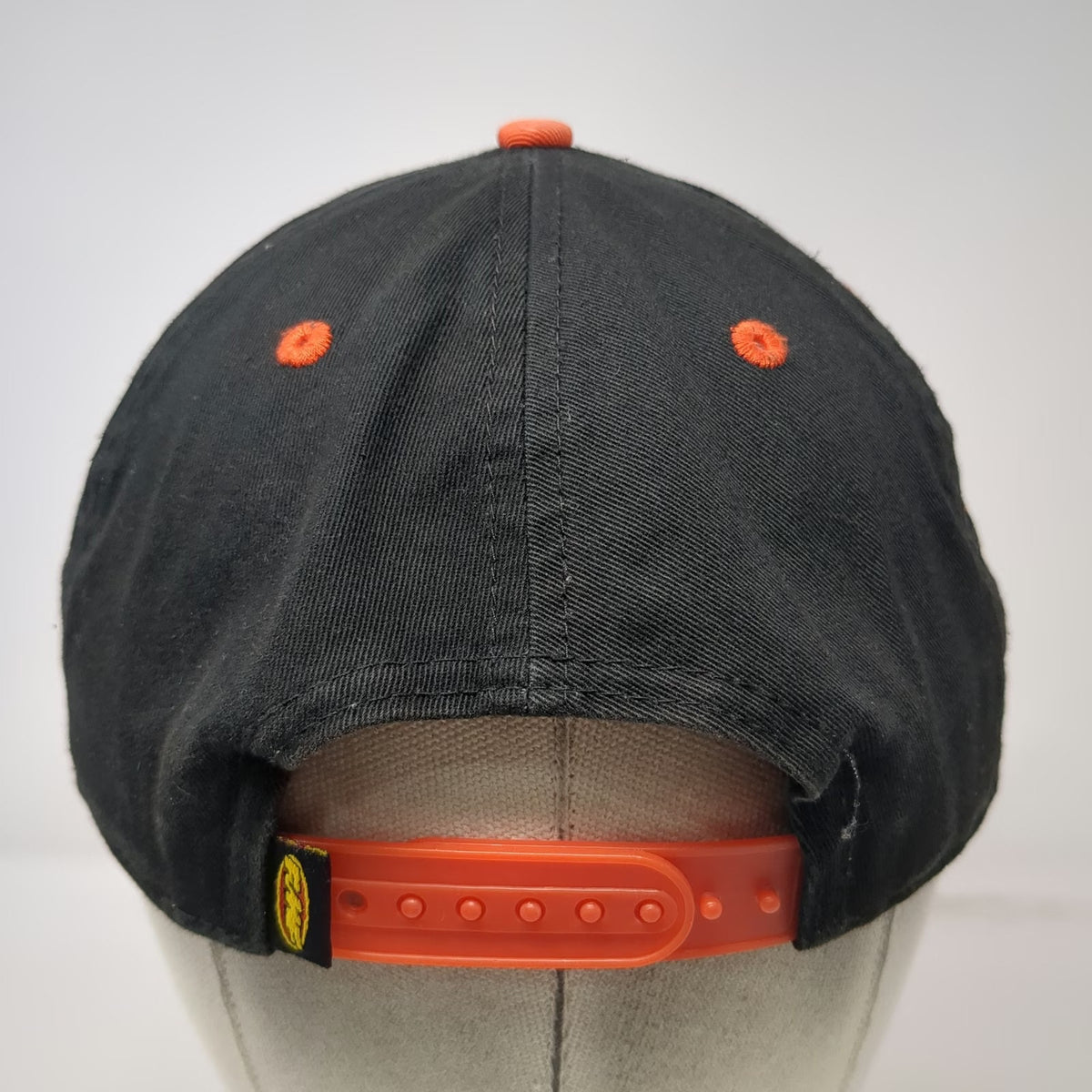 New Era FMF Flying Machine Factory Snapback Hat Black Orange One Size 9FIFTY