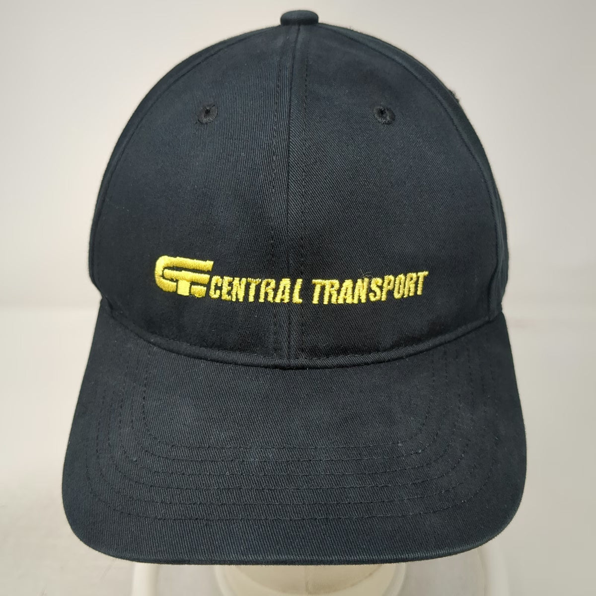 Pacific Headwear Baseball Cap Black One Size Central Transport Embroidered Hat