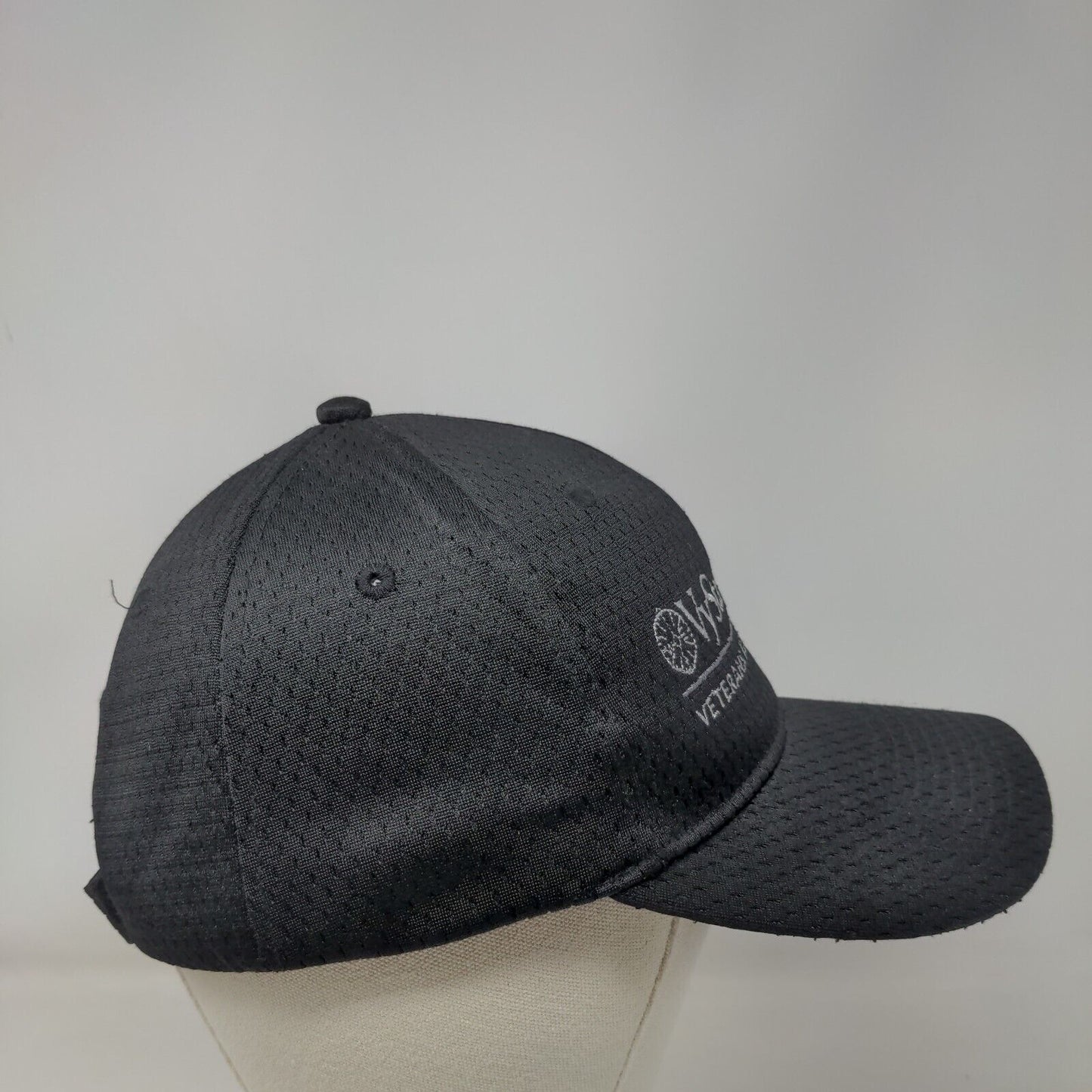 VyStar Veterans Memorial Arena Strapback Hat Black Adult Embroidered