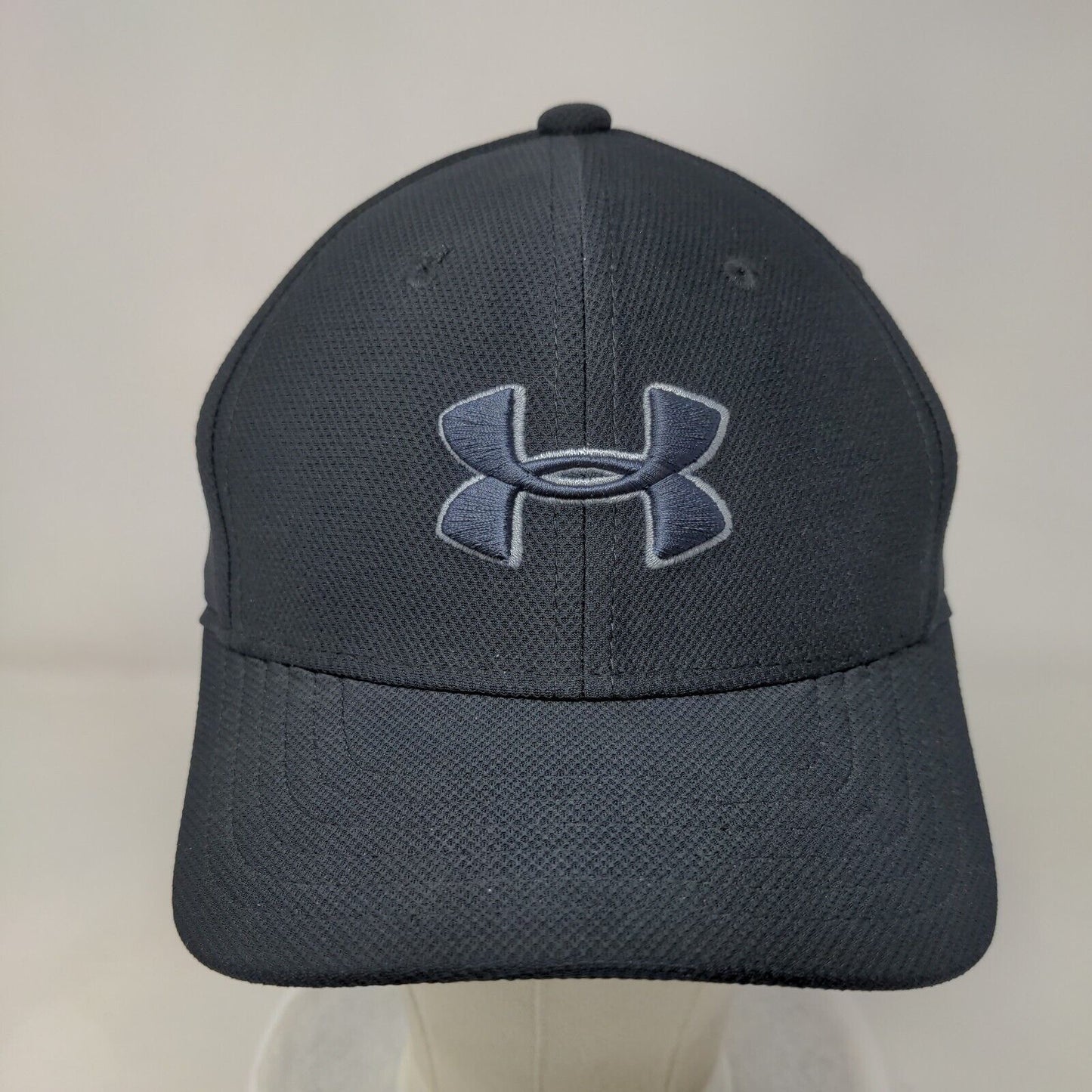 Under Armour Fitted Hat Black Youth XS/S Classic Fit Embroidered 6 Panel