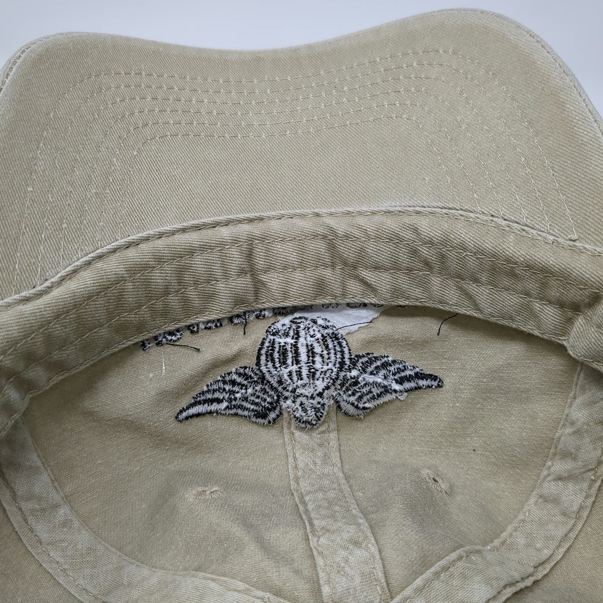 OTTO Baseball Cap Beige One Size Hat USAF Pararescue Military Strapback Cotton
