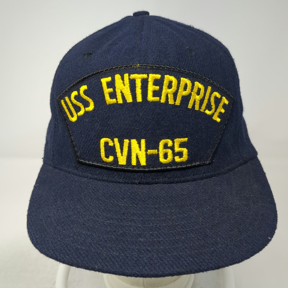 Northstar USS Enterprise CVN-65 US Navy Snapback Hat Blue One Size USA Made