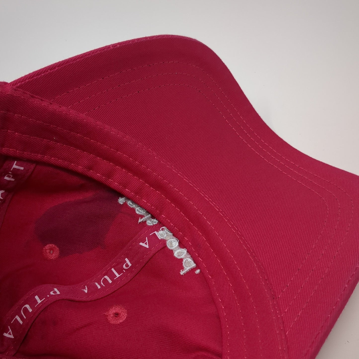 Feels Good Ptula Slideback Hat Pink One Size Adjustable Embroidered