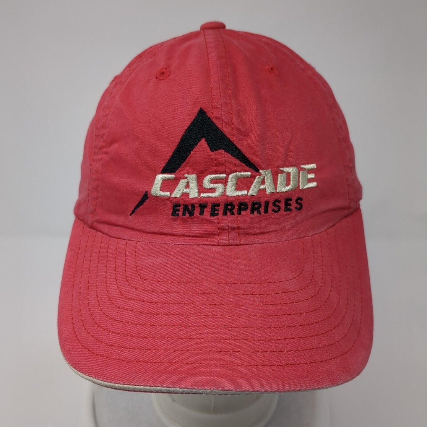 Cascade Enterprises Strapback Hat Red One Size 6 Panel Port Authority