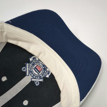 Oarsman 913 Baseball Cap Blue One Size US Coast Guard Mesh Back Stretch Fit Hat