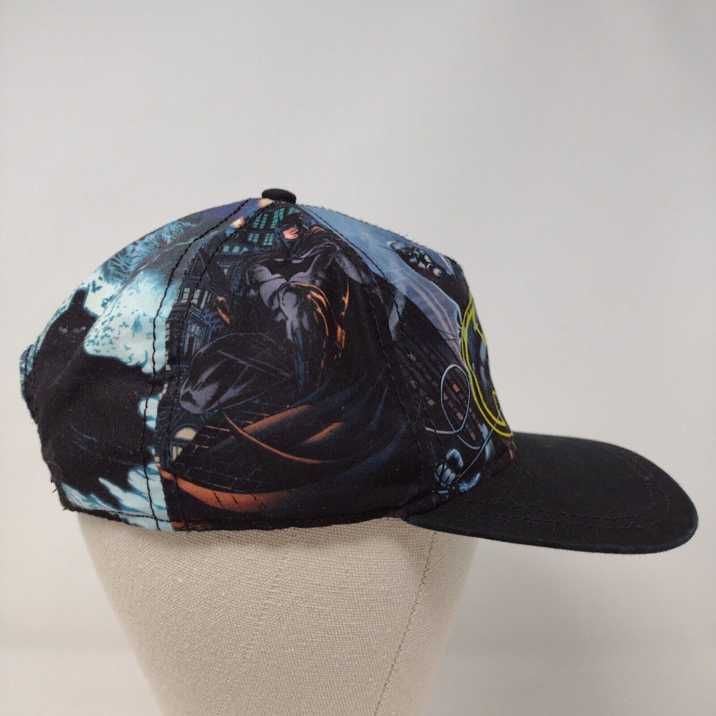 Batman Snapback Hat Multicolor Youth OSFM Adjustable DC Comics Superhero