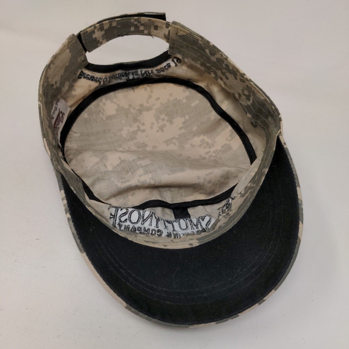 Smuttynose Brewing Company Cadet Army Cap Camouflage OS Embroidered Caps on Tap