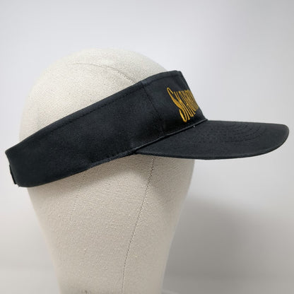 Corrington's Visor Black One Size Skagway Brewing Co Embroidered Brewery Hat