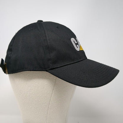 Caterpillar Baseball Cap Black One Size Cat MineStar Slideback Hat Mining Logo