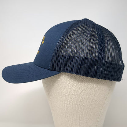 Yupoong Trucker Hat Blue One Size Smith Fork Ranch West Elk Wilderness Snapback