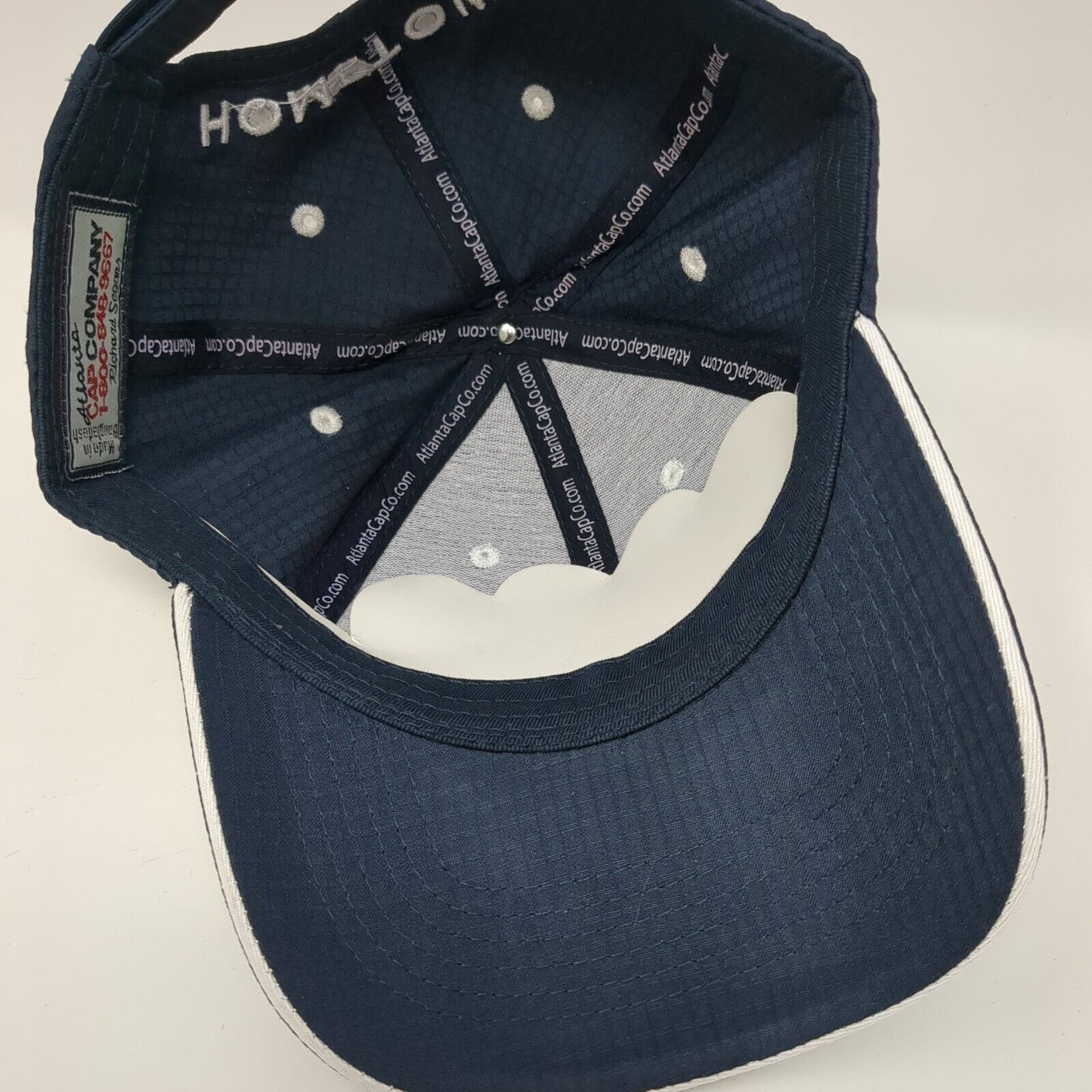 Toyota Hometown Strapback Hat Blue One Size Adjustable Embroidered Atlanta Cap