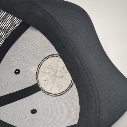 PNW Pacific Northwest Trucker Hat Black OS Adjustable Embroidered Mesh Back