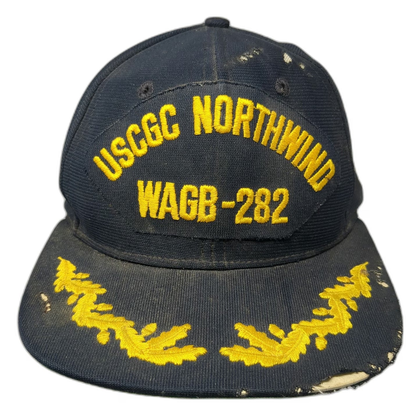 CAP-ID Snapback Blue Hat One Size USCGC Northwind WAGB-282 Scrambled Eggs USA
