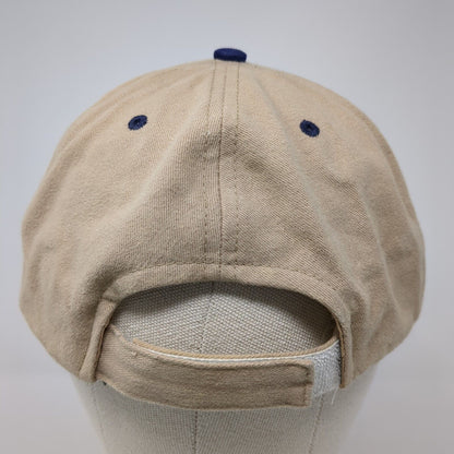CAST For Kids Foundation Strapback Hat Tan One Size 6 Panel Embroidered
