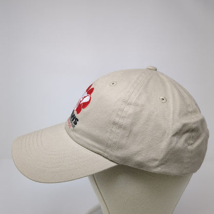 PAWS Performance Animal Welfare Society Strapback Hat Beige One Size Adjustable