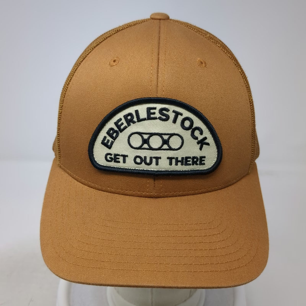 Eberlestock Trucker Hat Brown One Size Mesh Back Snapback Patch Get Out There