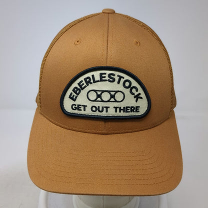 Eberlestock Trucker Hat Brown One Size Mesh Back Snapback Patch Get Out There