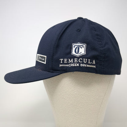TravisMathew Baseball Cap Blue XL Flexfit Temecula Creek Inn Stretch Fit Hat