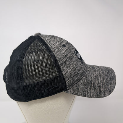 Sage Lakes Snapback Trucker Hat Gray One Size Adjustable Mesh Back Pukka