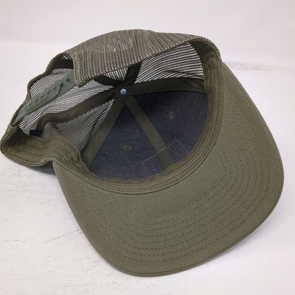 Richardson Trucker Hat Green One Size Silverbow Spokane Washington Mesh Snapback