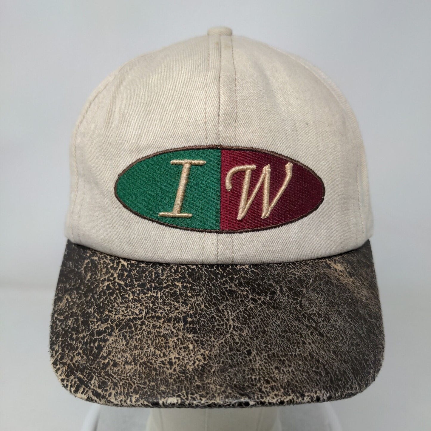 IW Indian Wells Slideback Hat Multi One Size Embroidered Colorblock