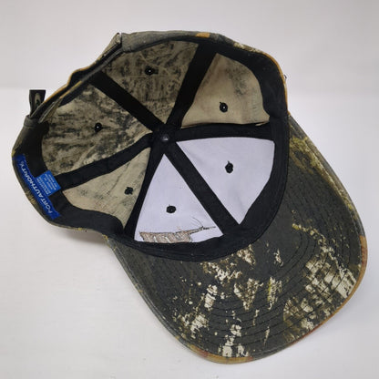 UTI Strapback Hat Camouflage One Size Adjustable Embroidered Port Authority
