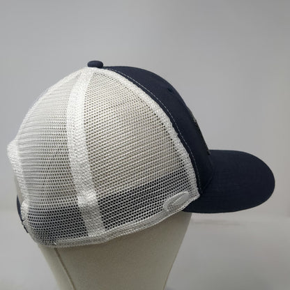 Pukka Trucker Hat Blue One Size First Tee Idaho Golf Patch Snapback Mesh Back