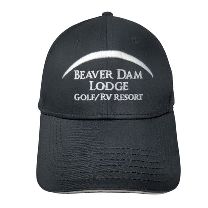 Beaver Dam Lodge Golf/RV Resort Strapback Hat Black OSFM Adjustable Otto