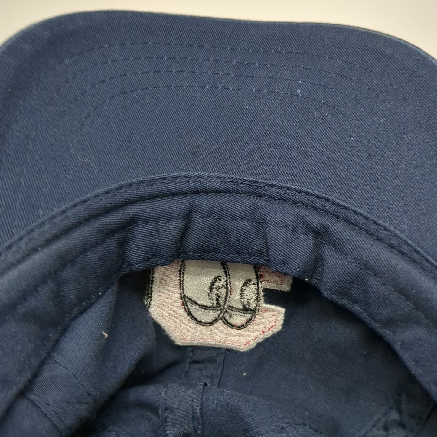OC Baseball Cap Blue One Size Cook Out Food City Embroidered Slideback Sport Hat