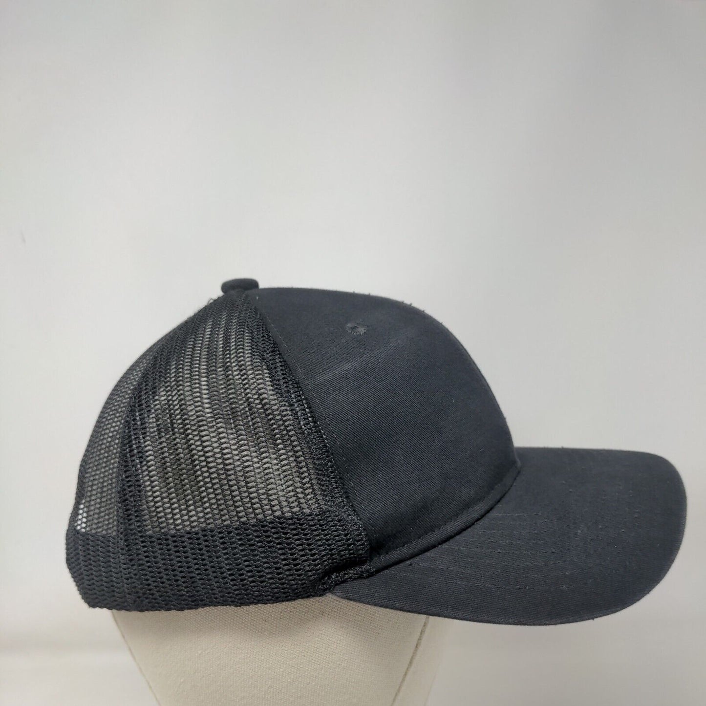 La Vonne Wiseman Memorial Snapback Trucker Hat Black One Size Mesh Back