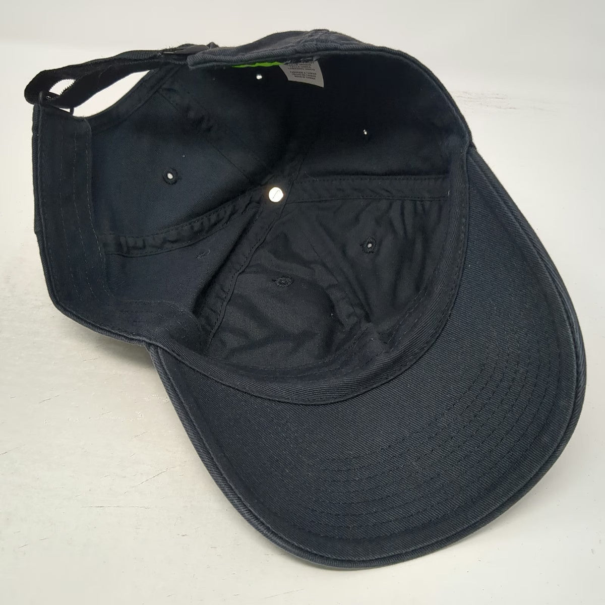 Nike Baseball Cap Black One Size Nike Air Swoosh Adjustable Strapback Hat