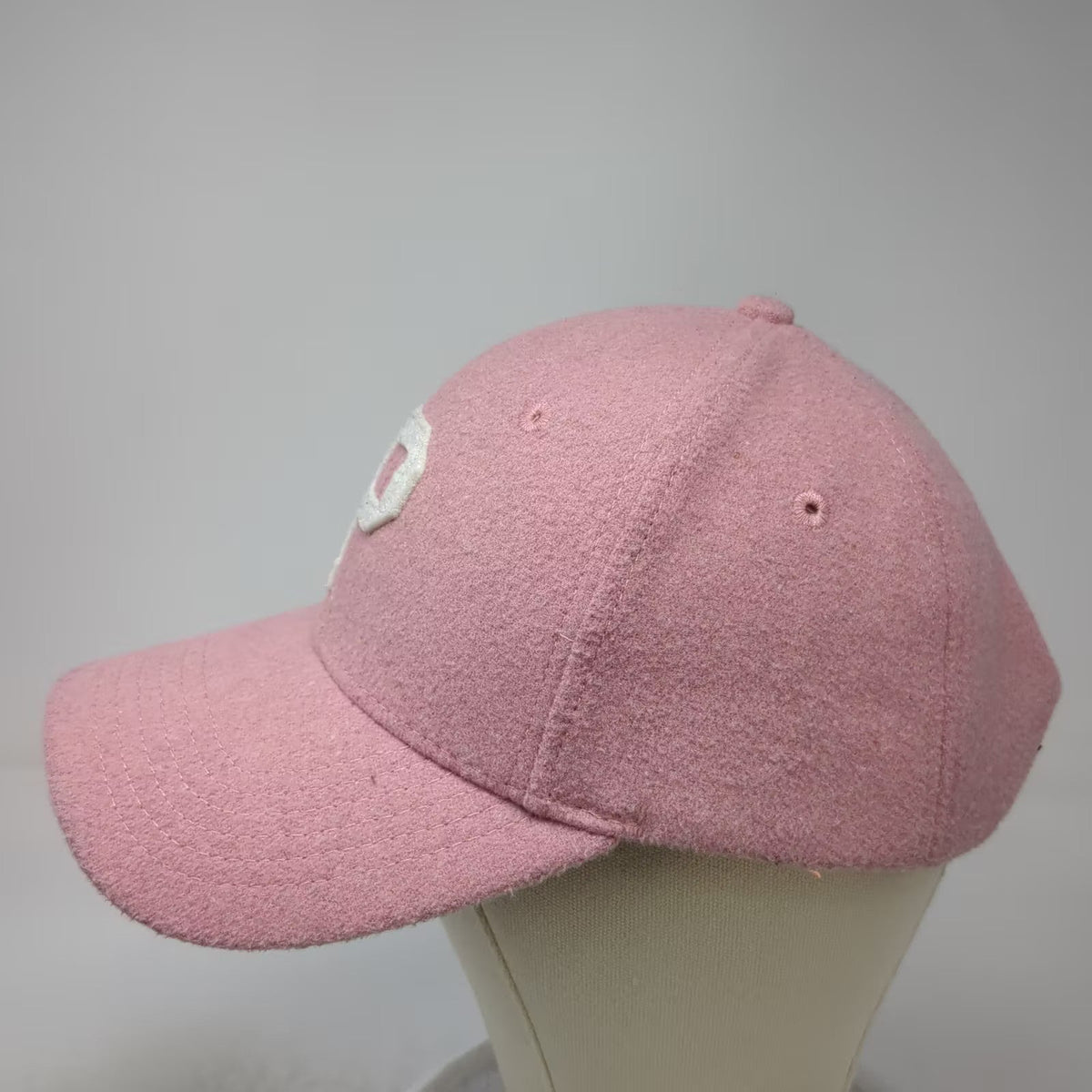 Portland Gear Baseball Cap Pink OS Embroidered P Oregon Logo Leather Strap Hat