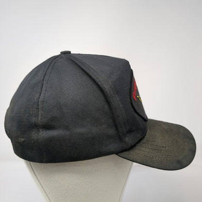 HMC Honors 5 Panel Black Hat One Size Vietnam Frequent Flyer Helicopter Huey USA