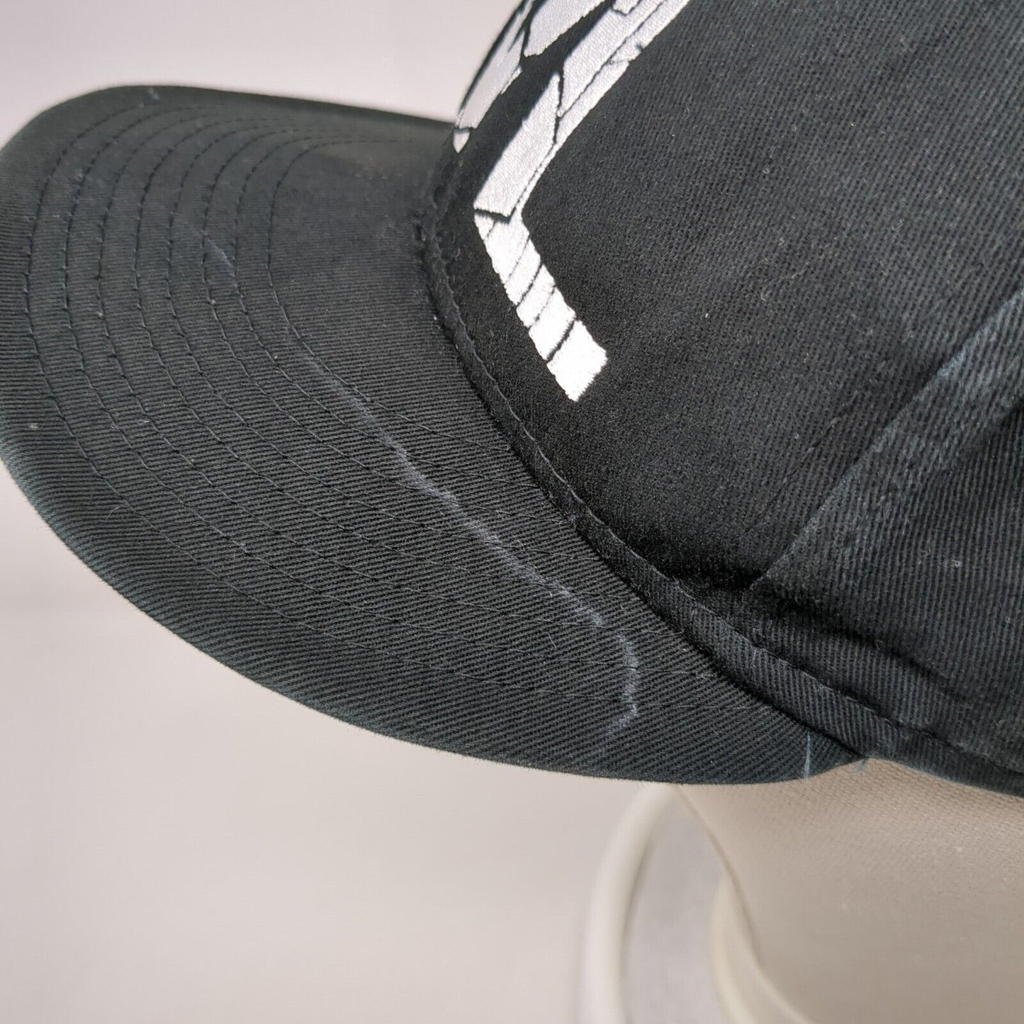 EVL Body Building Com. Snapback Hat Black OSFM Adjustable 9Fifty New Era Cotton