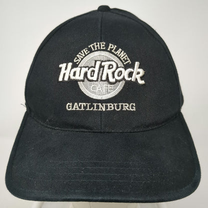 Hard Rock Cafe Baseball Cap Black One Size Gatlinburg Slideback Hat Love All