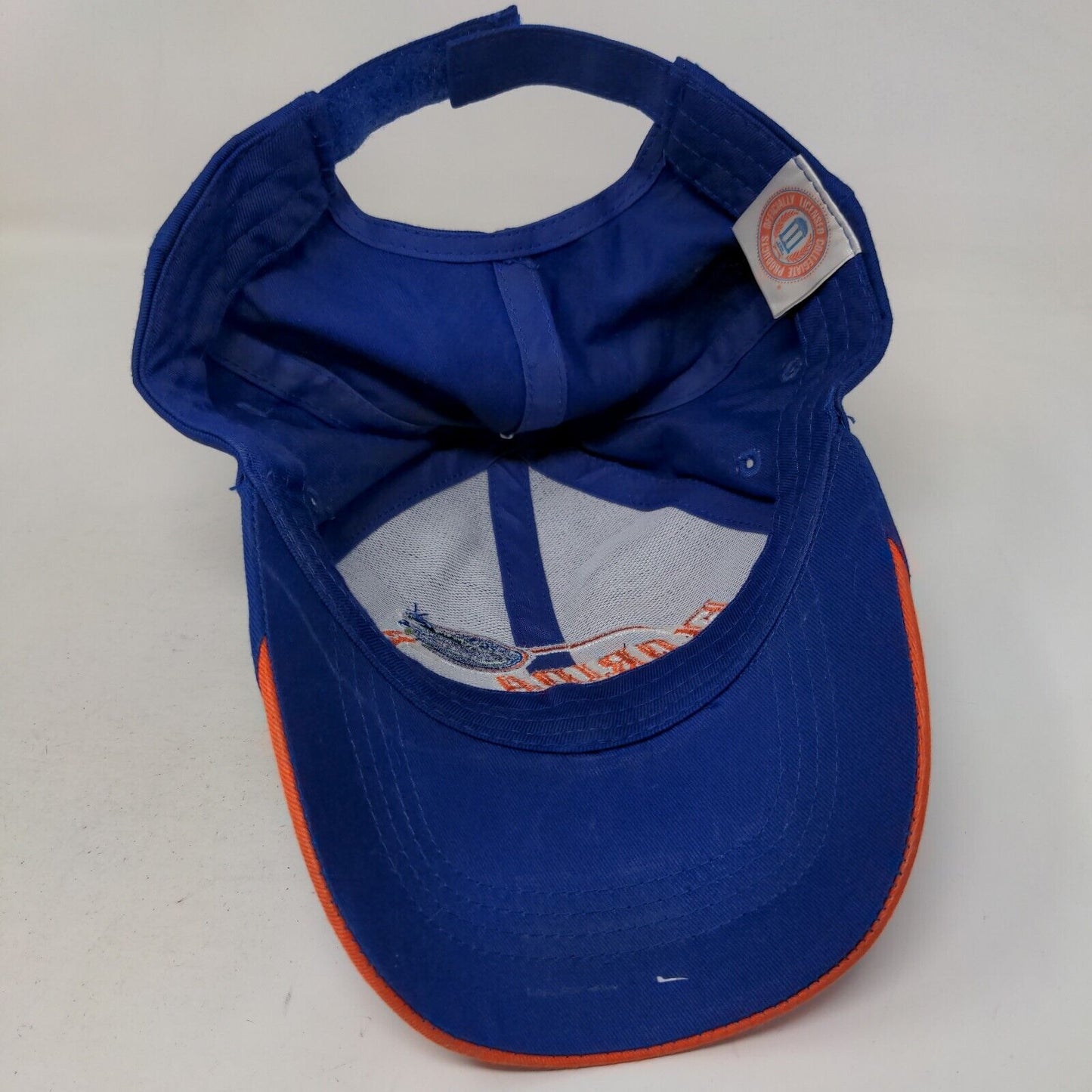 NCAA Men's Strapback Hat Blue OSFA Embroidered Florida Gators Logo 100% Cotton