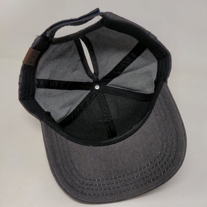 C.C Exclusives Strapback Hat Ponytail Gray One Size Adjustable Blank