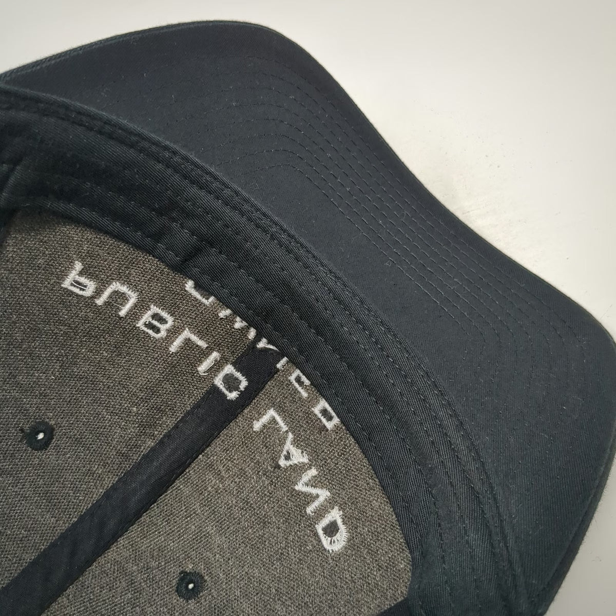 Richardson Trucker Hat Black One Size Public Land Owner Hunters Anglers Mesh