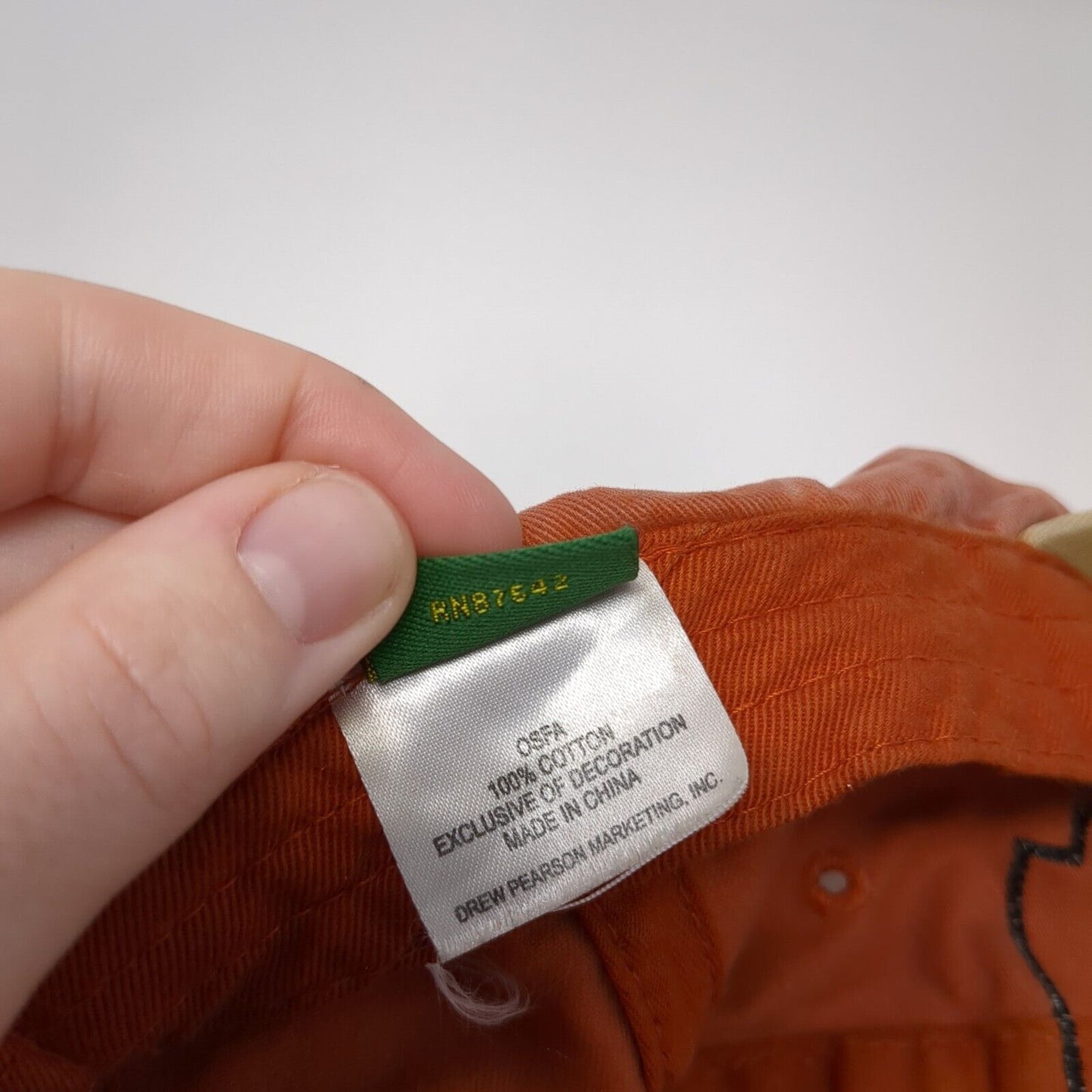 Cabela's Hunting Fishing Outdoor Gear Slideback Hat Orange One Size