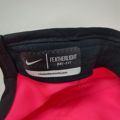 Nike Baseball Cap Pink One Size Dri-FIT Featherlight Strapback Adjustable Hat