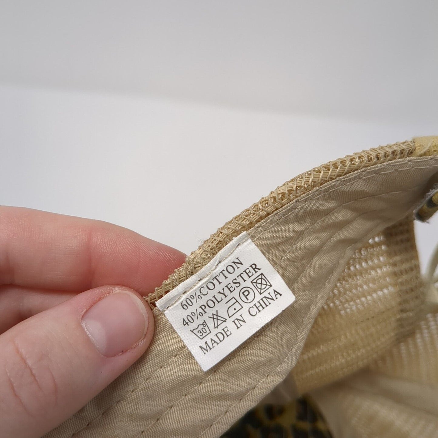 Unbranded Strapback Trucker Hat Ponytail Multi One Size Animal Print