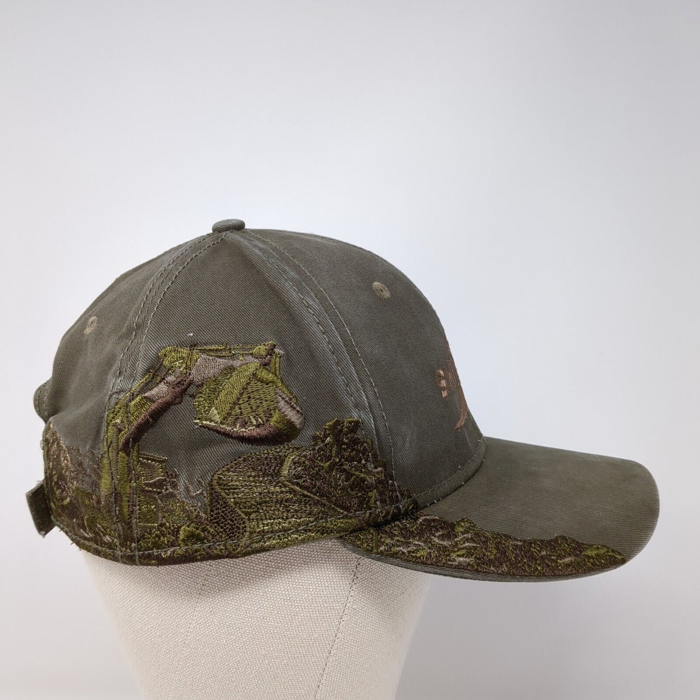 Shimmick 10 Years 0 Recordables Strapback Hat Brown OS Adjustable Dri-Duck