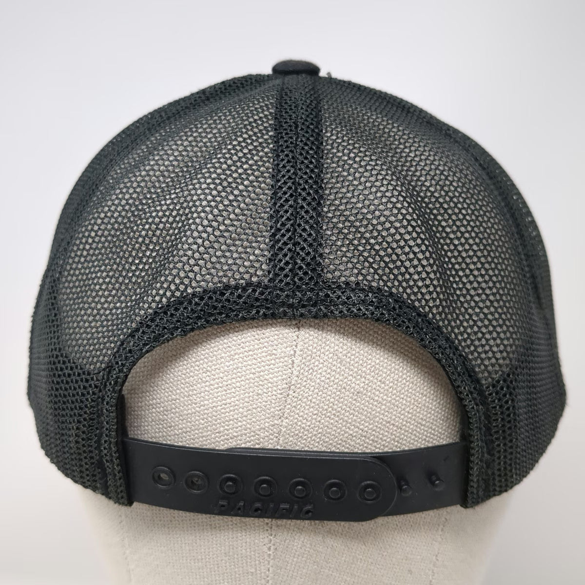 Pacific Headwear Trucker Hat Black One Size Meriwether Cider Co Mesh Rope Hat